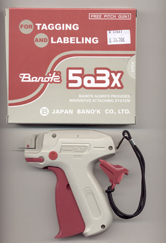 Pistolet a attache BANOK pour étiquetage de produits